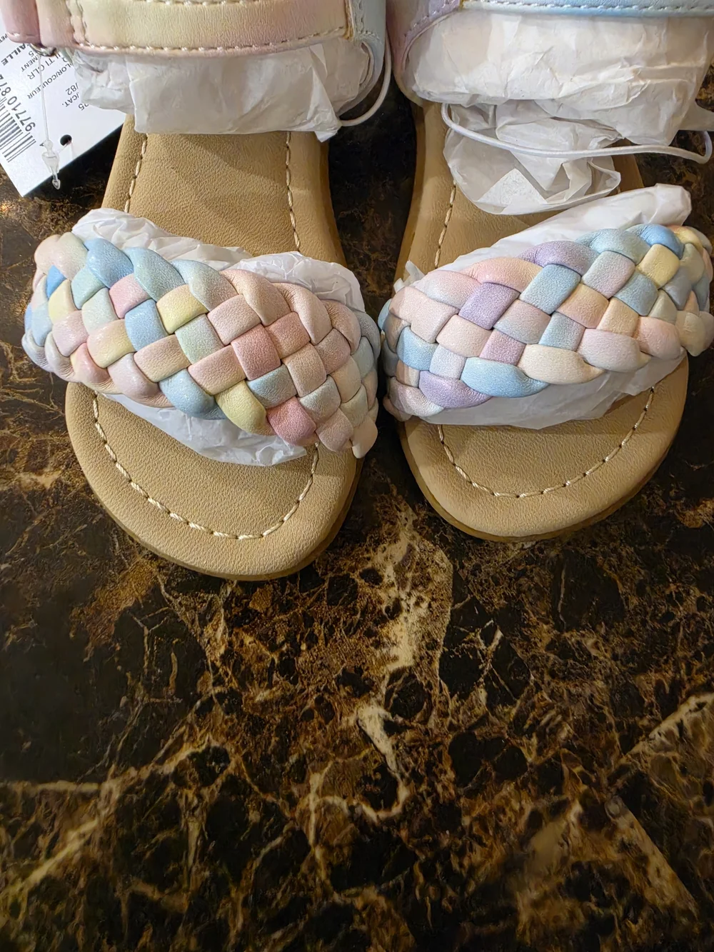 The Childrens Place pastel braided
